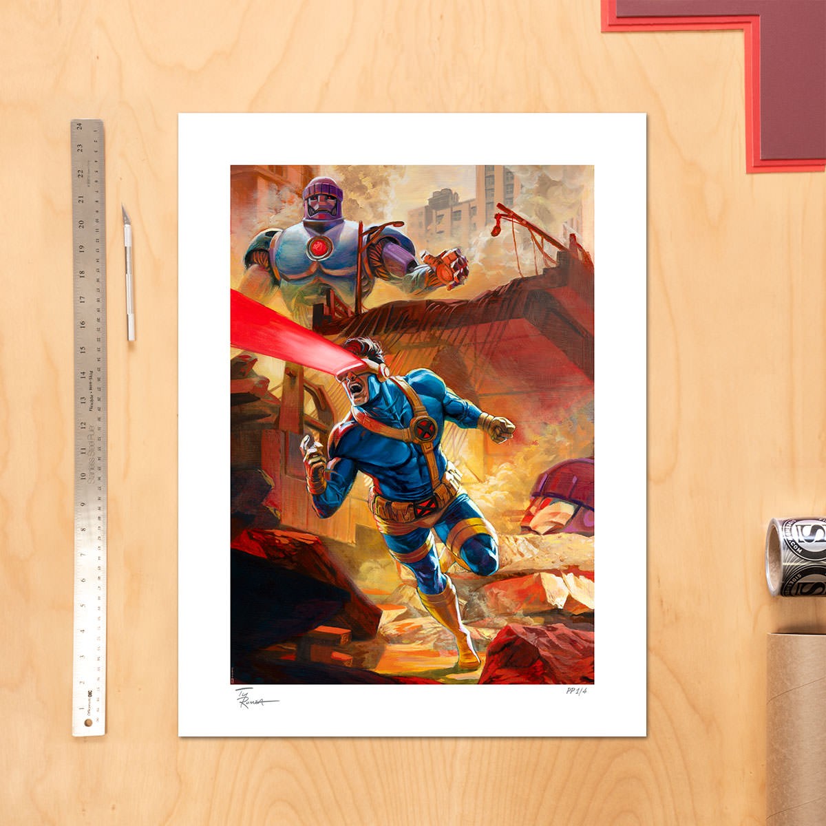 Cyclops Marvel Cyclops (X-men) (Art Print)