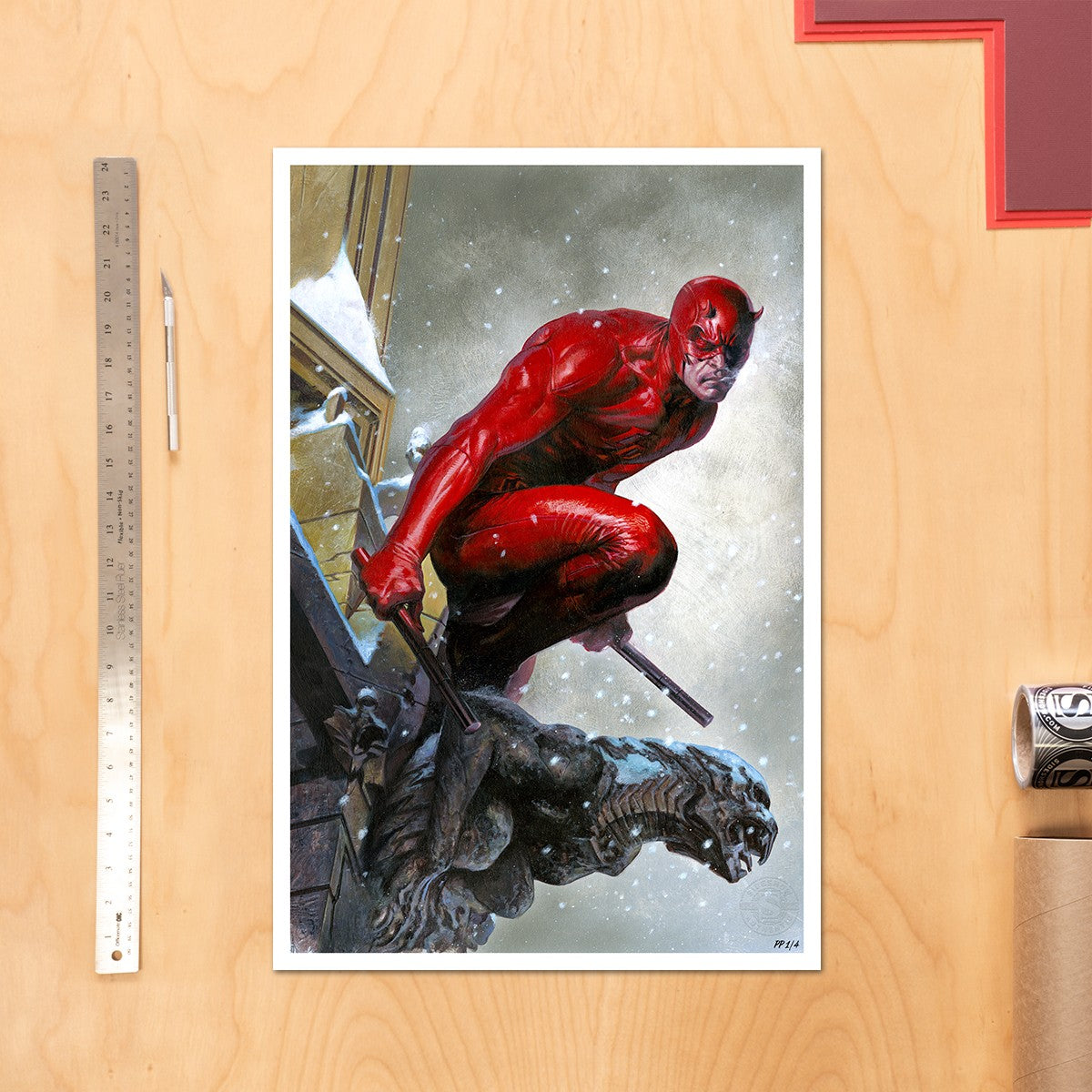 Daredevil Marvel (Art Print)