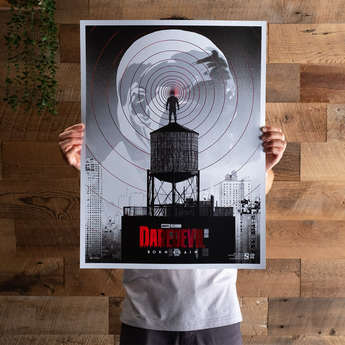Daredevil: Born Again Screenprint Marvel (Art Print)