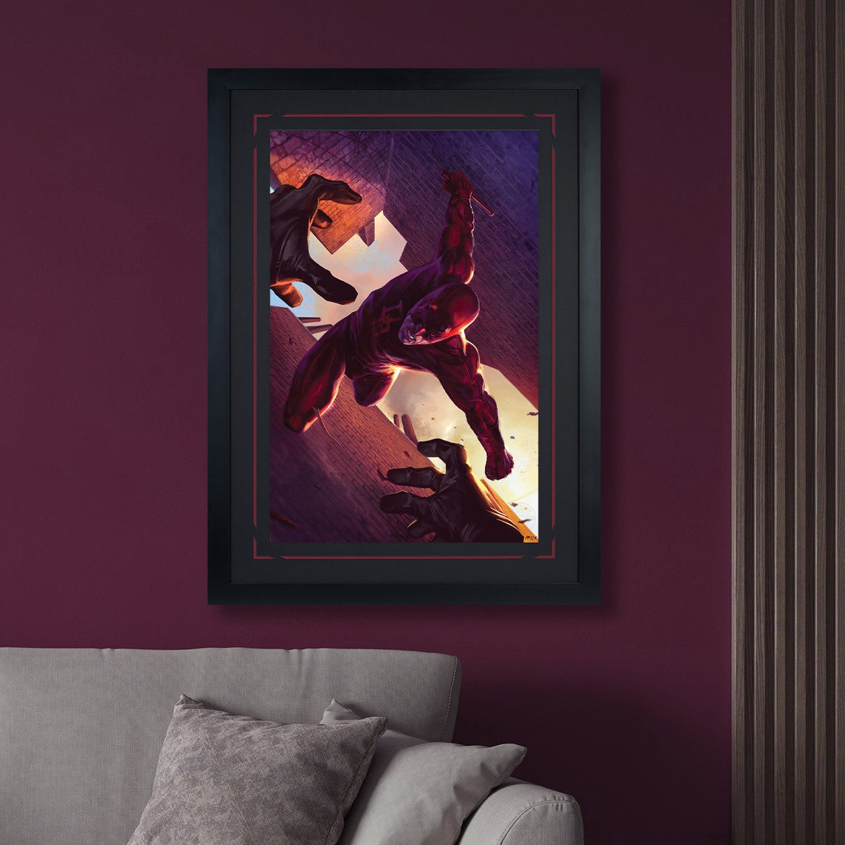 Daredevil: The Man Without Fear Marvel (Art Print)