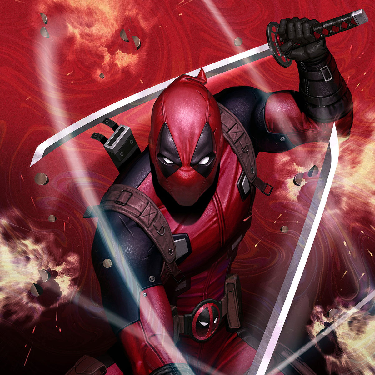 Deadpool #1 Marvel (Art Print)