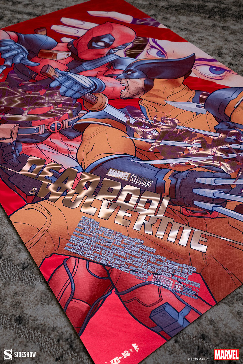 Deadpool & Wolverine: LFG (Golden Desert Eagle) Marvel (Movie Poster)