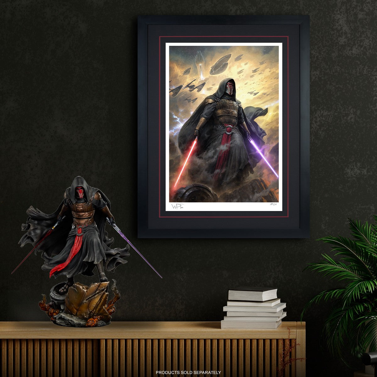 Darth Revan: Will of the Force Star Wars (Art Print)