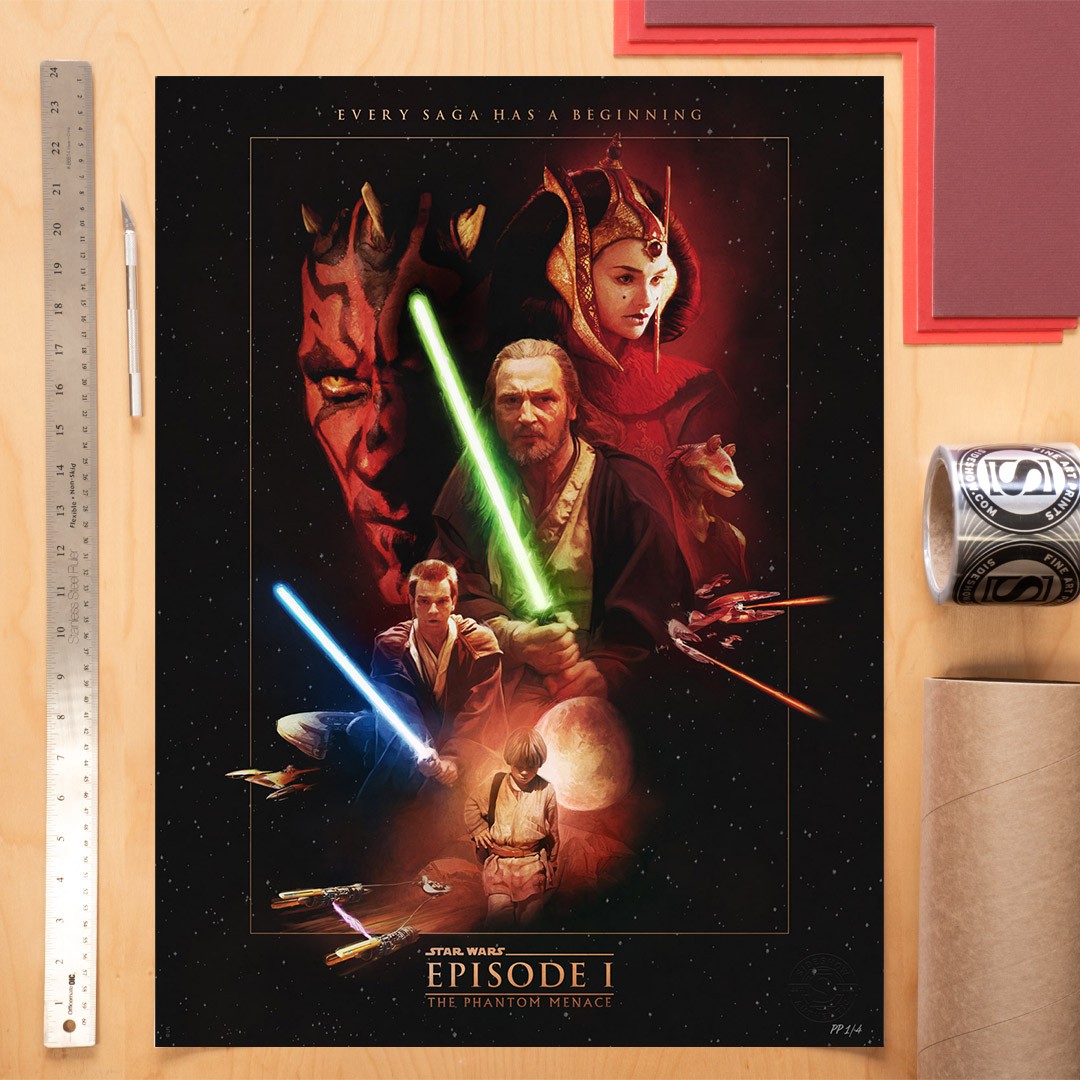 Episode I: The Phantom Menace Star Wars (Art Print)