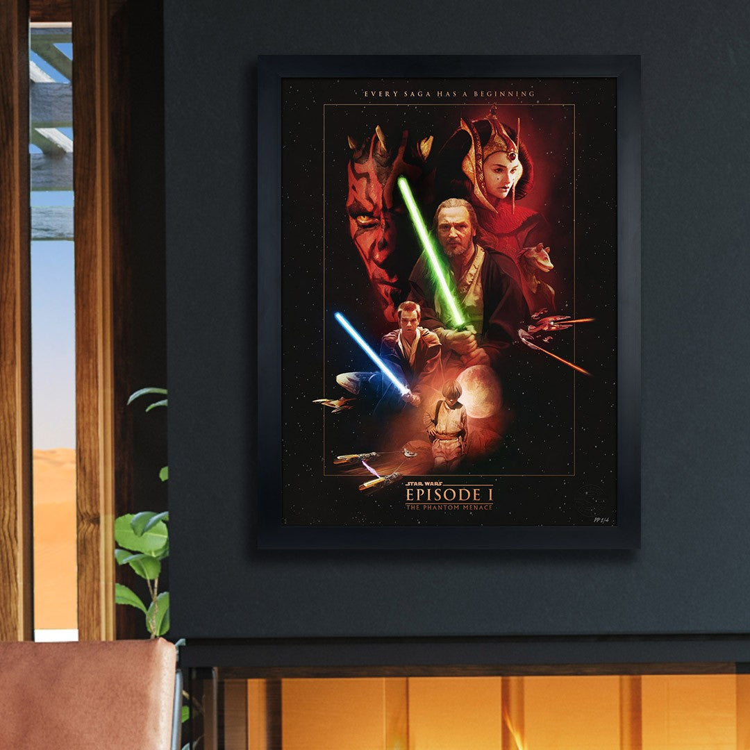 Episode I: The Phantom Menace Star Wars (Art Print)