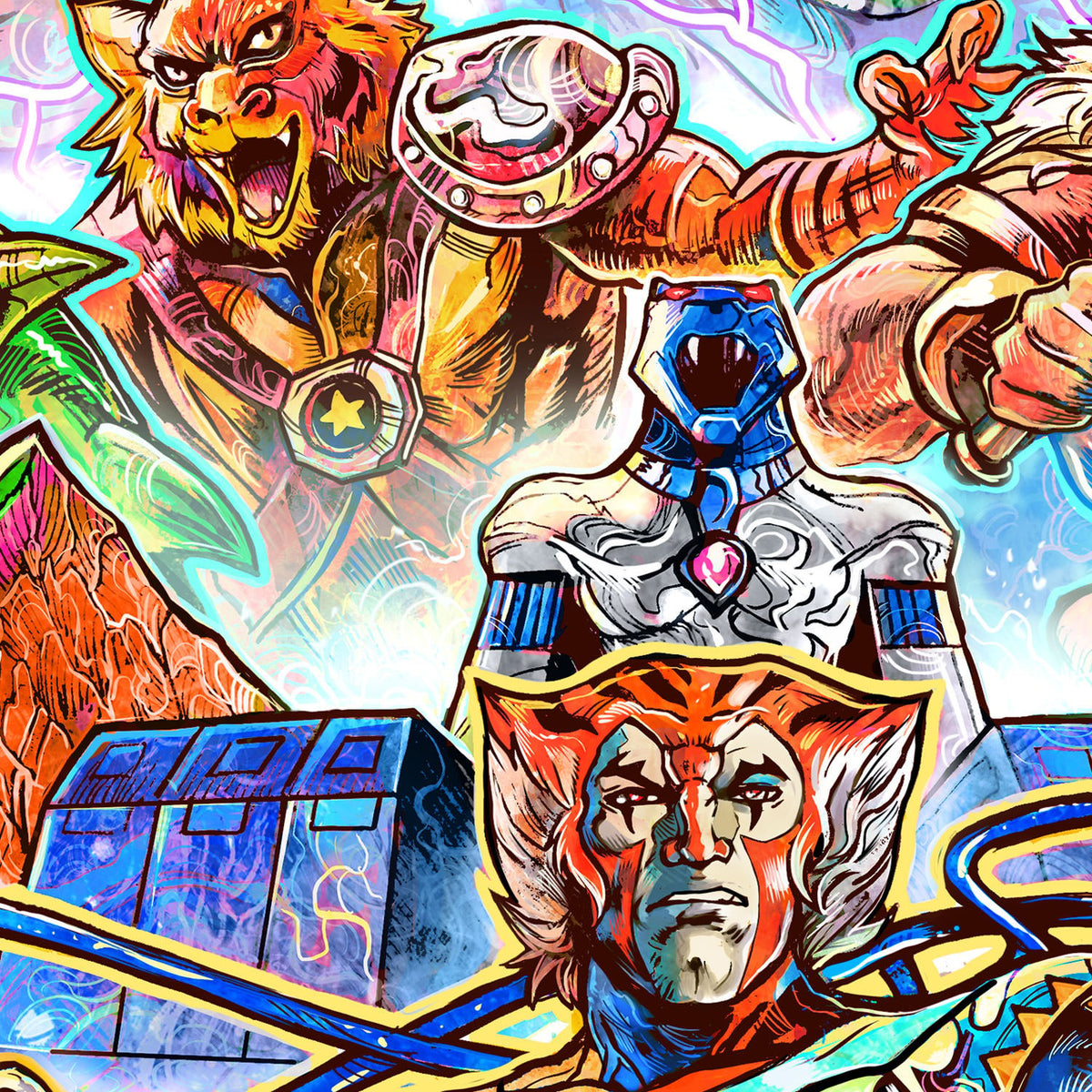 Let’s Go ThunderCats! (Art Print)
