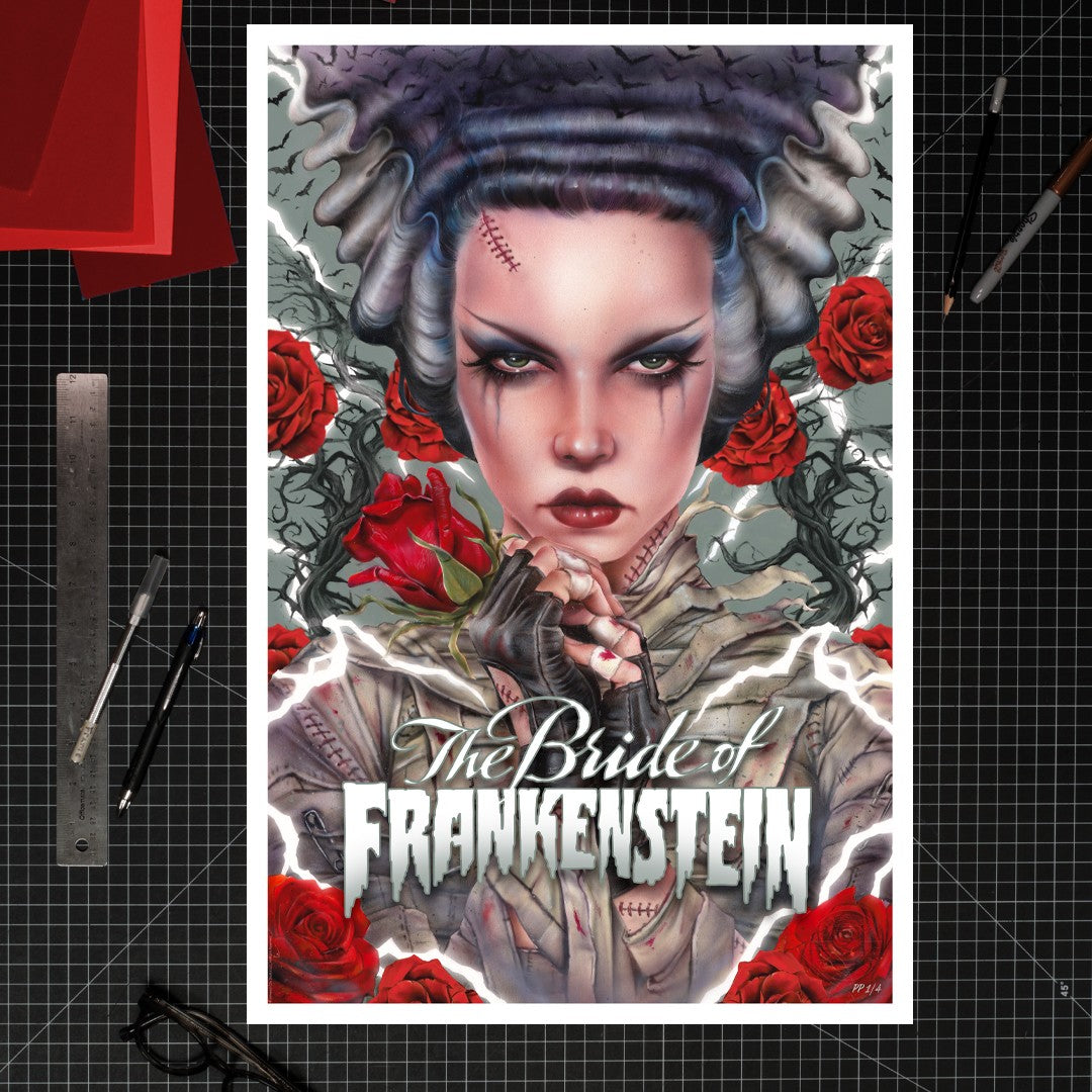 Bride Afterlife Universal Monsters Bride of Frankenstein (Art Print)