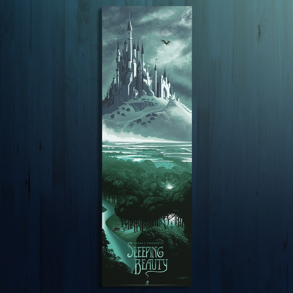 Sleeping Beauty Disney Aurora (Art Print)