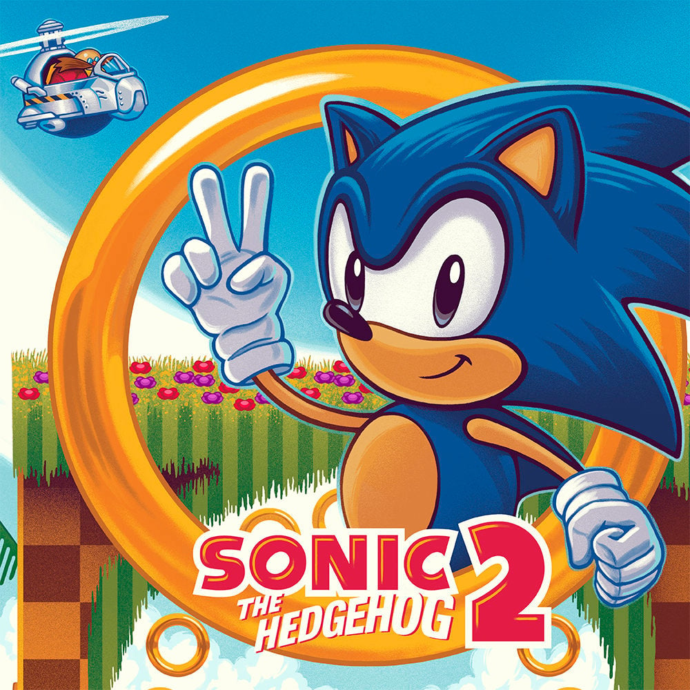 Sonic 2 Sonic the Hedgehog (Art Print)