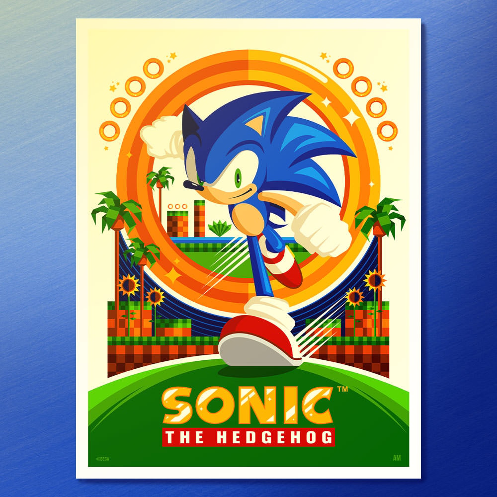 Sonic Sonic the Hedgehog (Art Print)