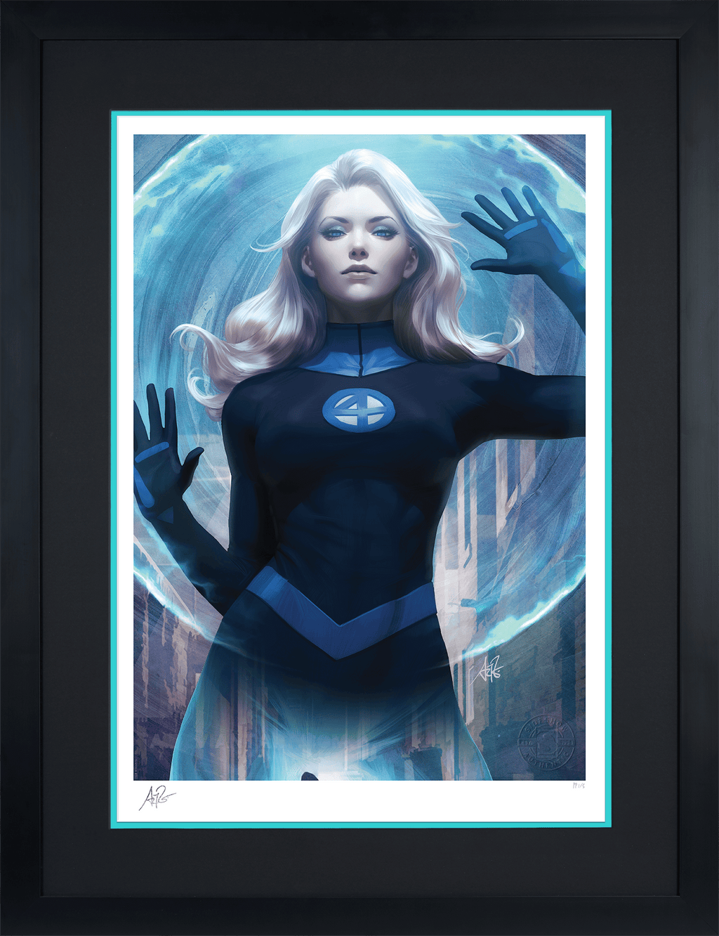 Sue Storm: Invisible Woman Marvel The Invisible Woman (Art Print)