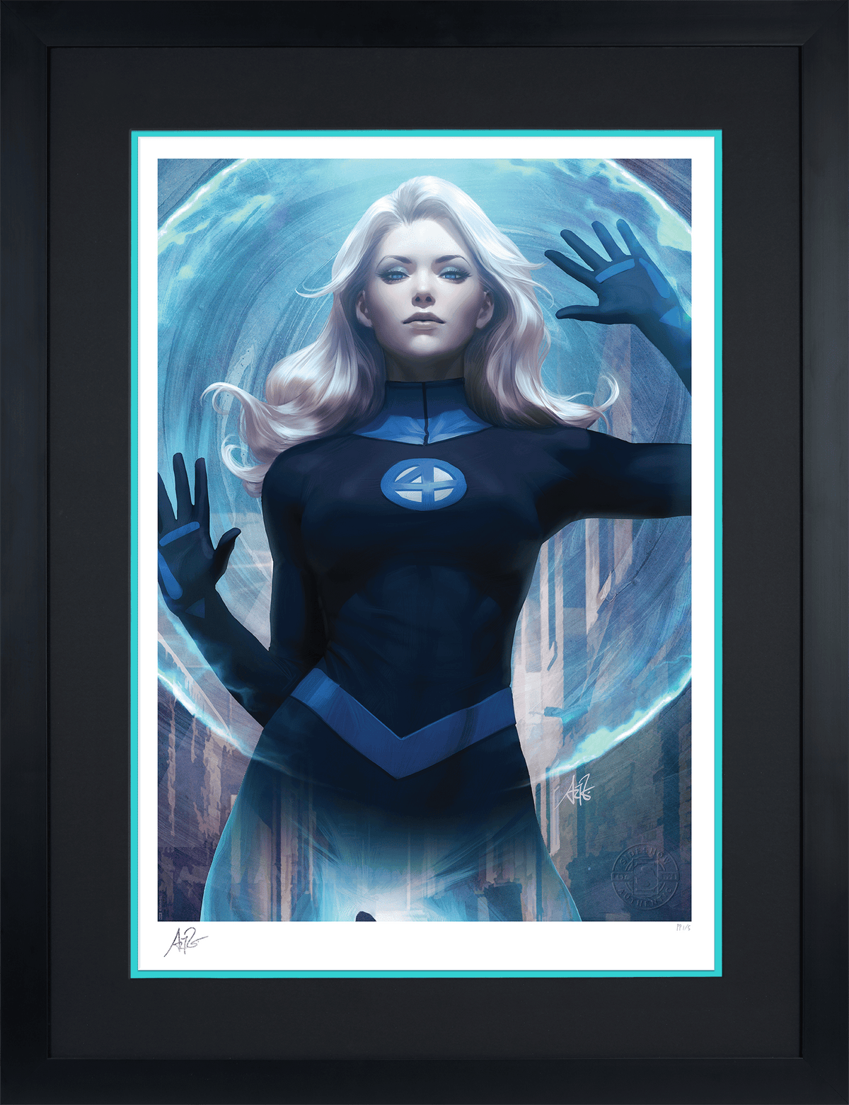 Sue Storm: Invisible Woman Marvel The Invisible Woman (Art Print)