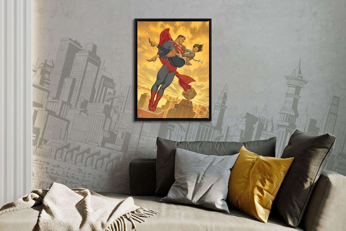 Superman & Lois Lane DC (Art Print)