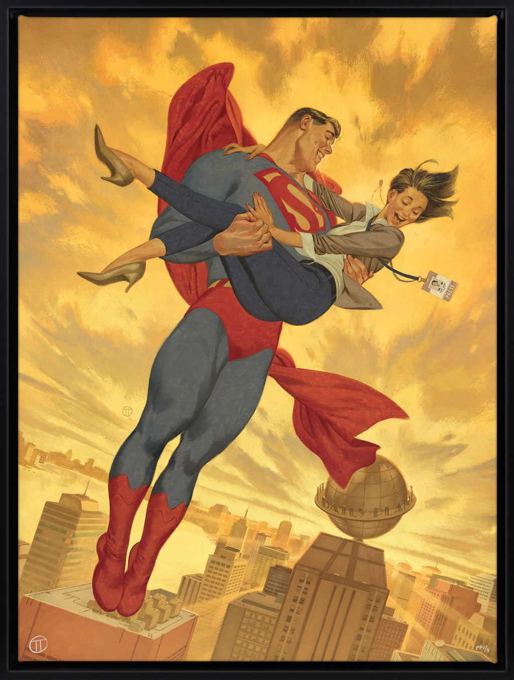 Superman & Lois Lane DC (Art Print)
