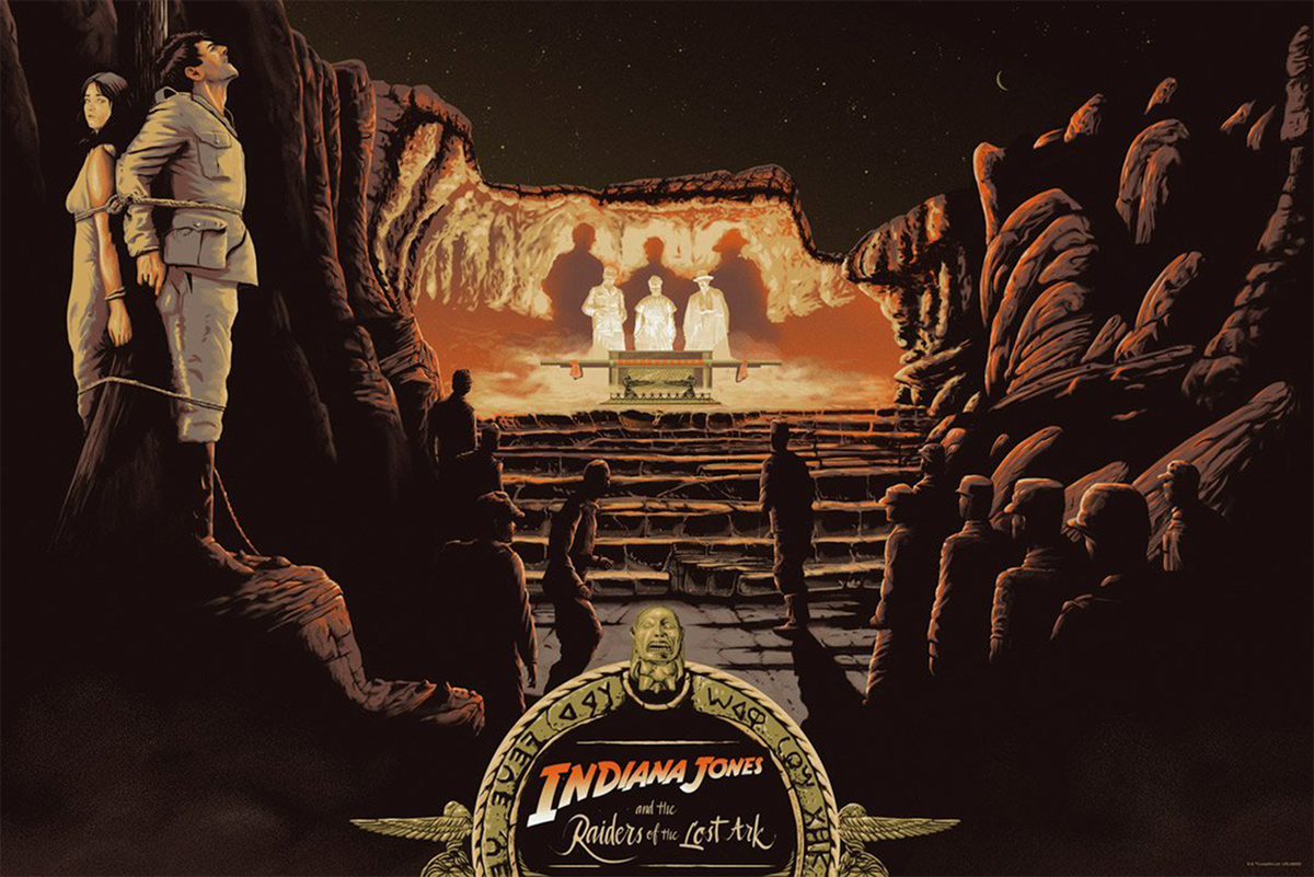 The Ark is Open Indiana Jones (Art Print)