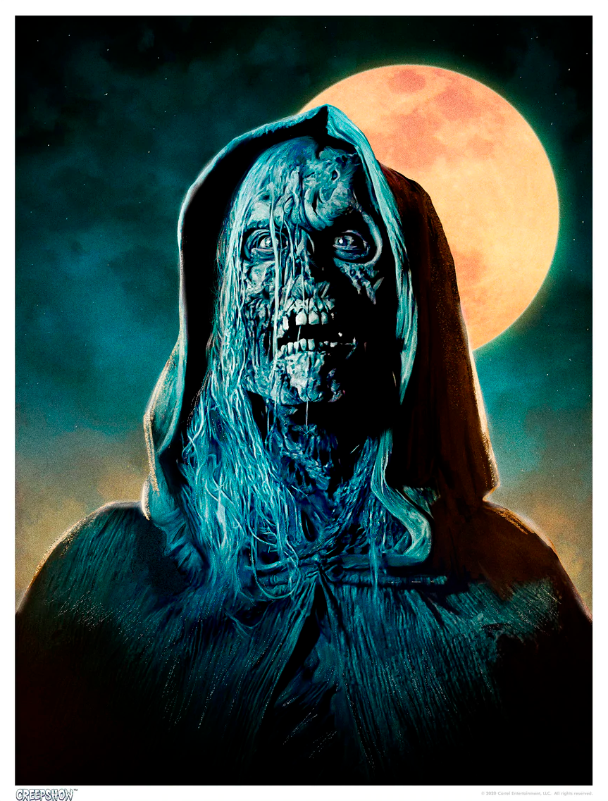 'The Creep’ Glow-In-The-Dark Portrait Creepshow (Art Print)