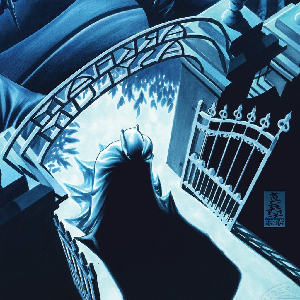The Gates of Arkham DC (Art Print)
