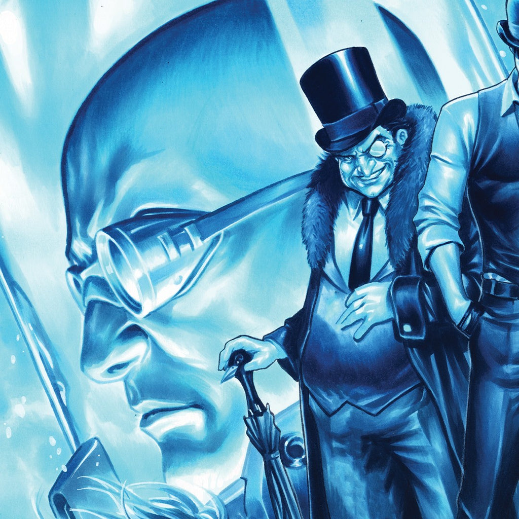 The Gates of Arkham DC (Art Print)