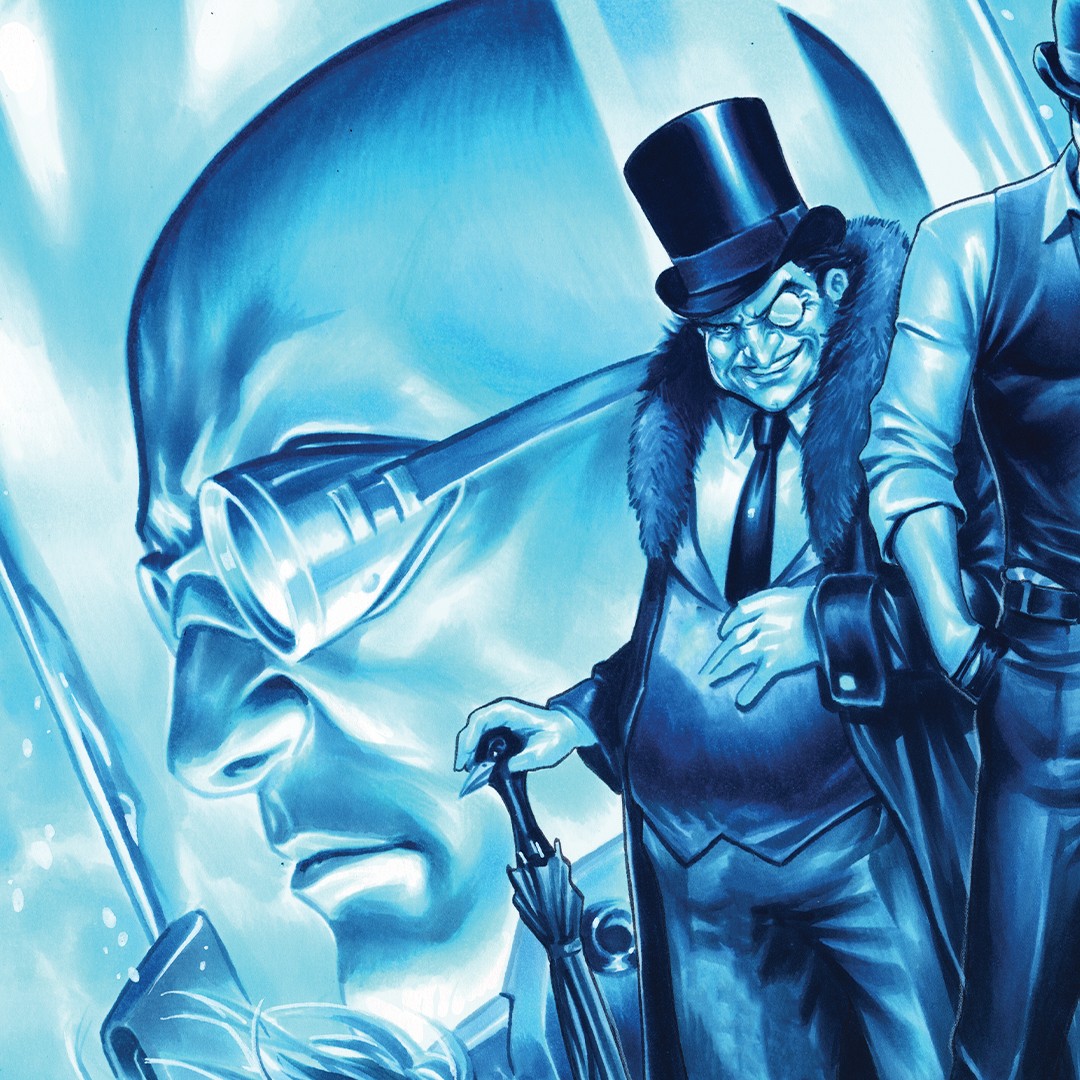 The Gates of Arkham DC (Art Print)