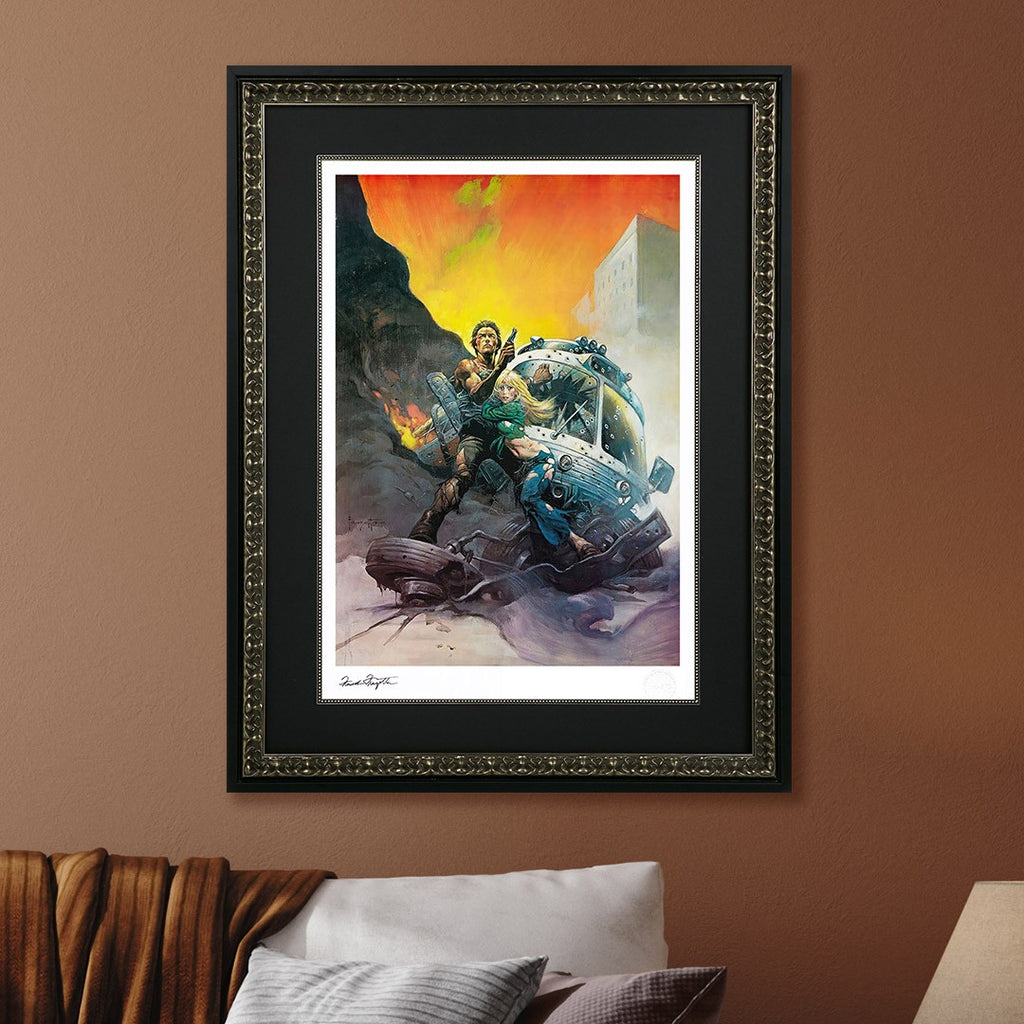 The Gauntlet Frank Frazetta Ben Shockley (Art Print)