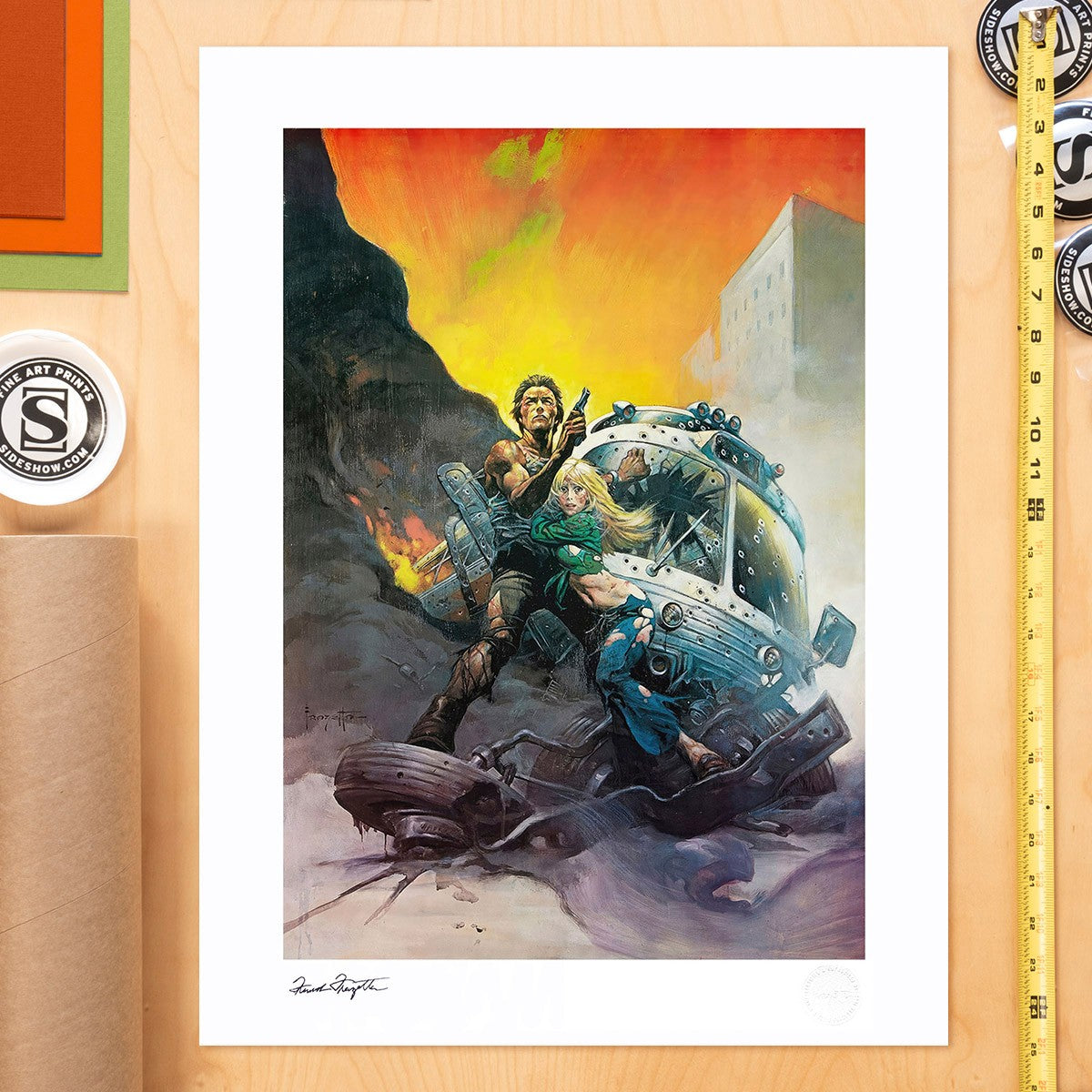 The Gauntlet Frank Frazetta Ben Shockley (Art Print)