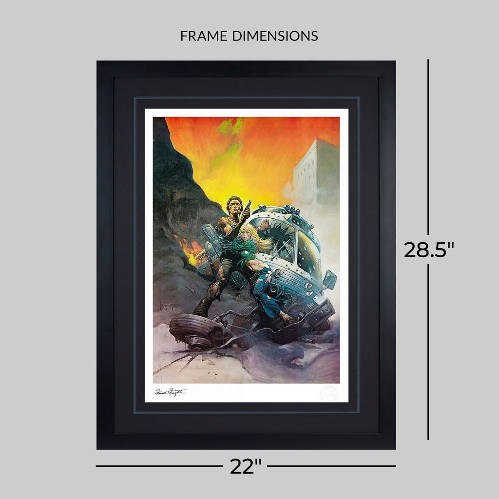 The Gauntlet Frank Frazetta Ben Shockley (Art Print)