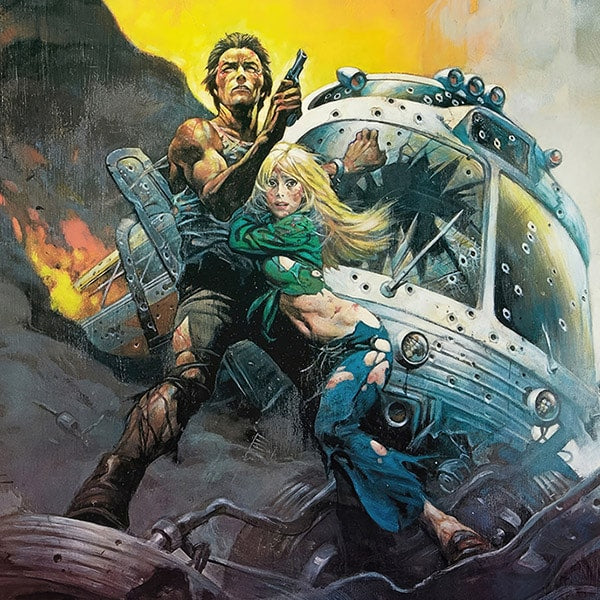 The Gauntlet Frank Frazetta Ben Shockley (Art Print)