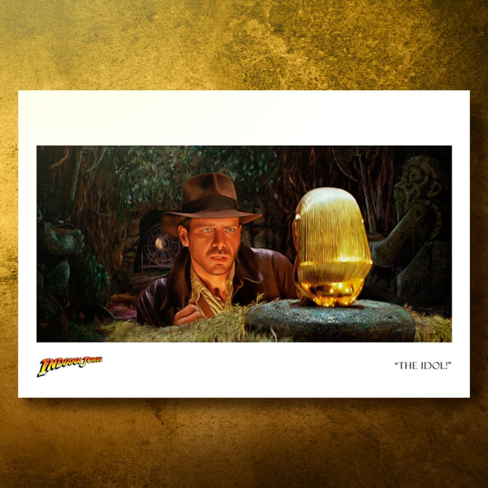 The Idol! Indiana Jones (Art Print)