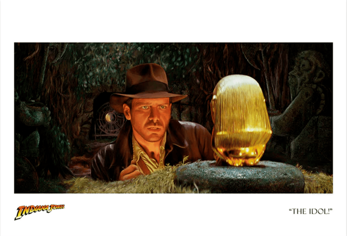 The Idol! Indiana Jones (Art Print)