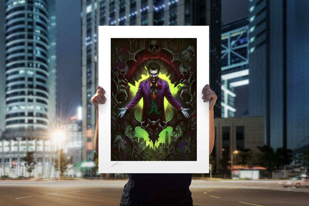 The Joker: Wild Card DC (Art Print)