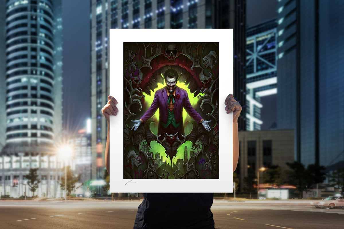 The Joker: Wild Card DC (Art Print)