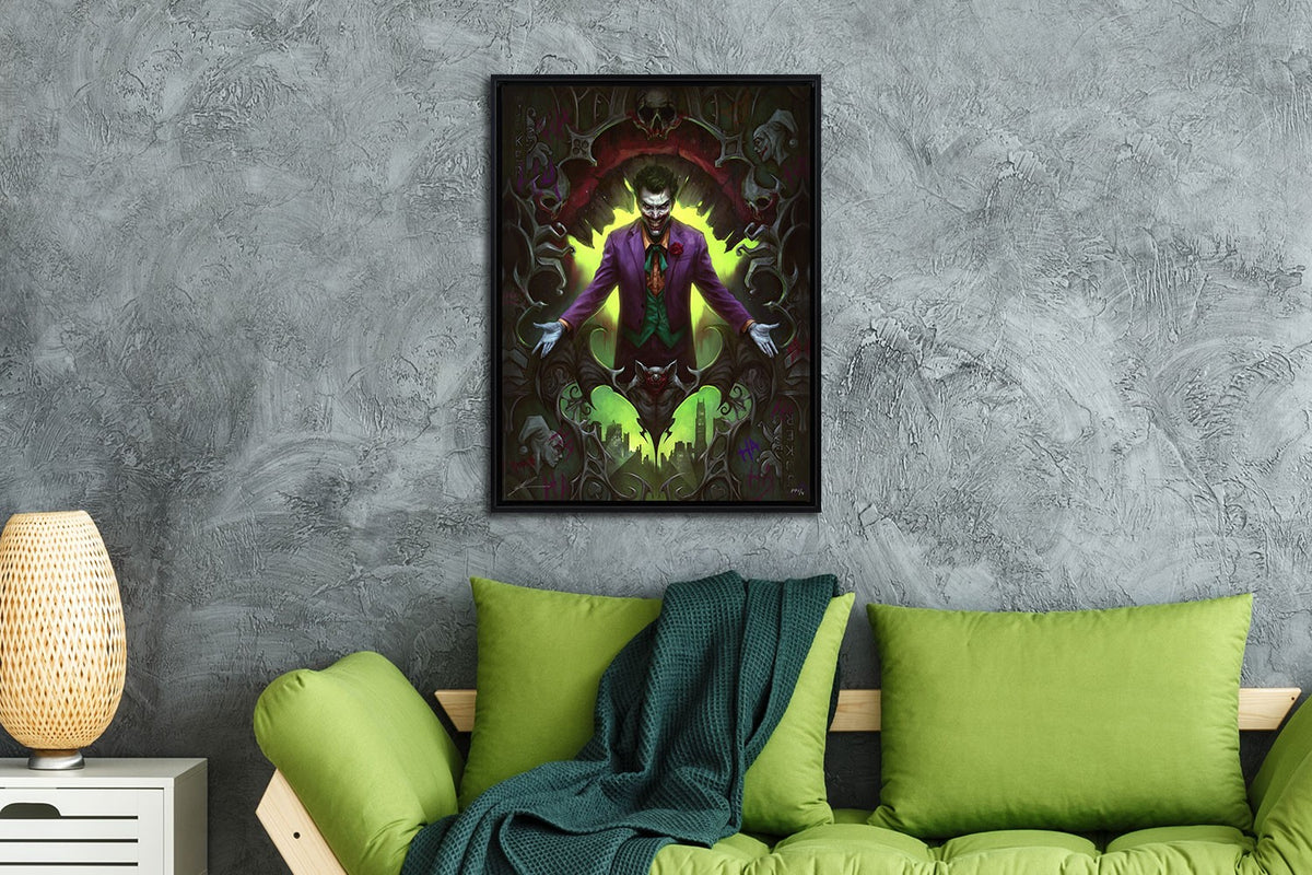 The Joker: Wild Card DC (Art Print)