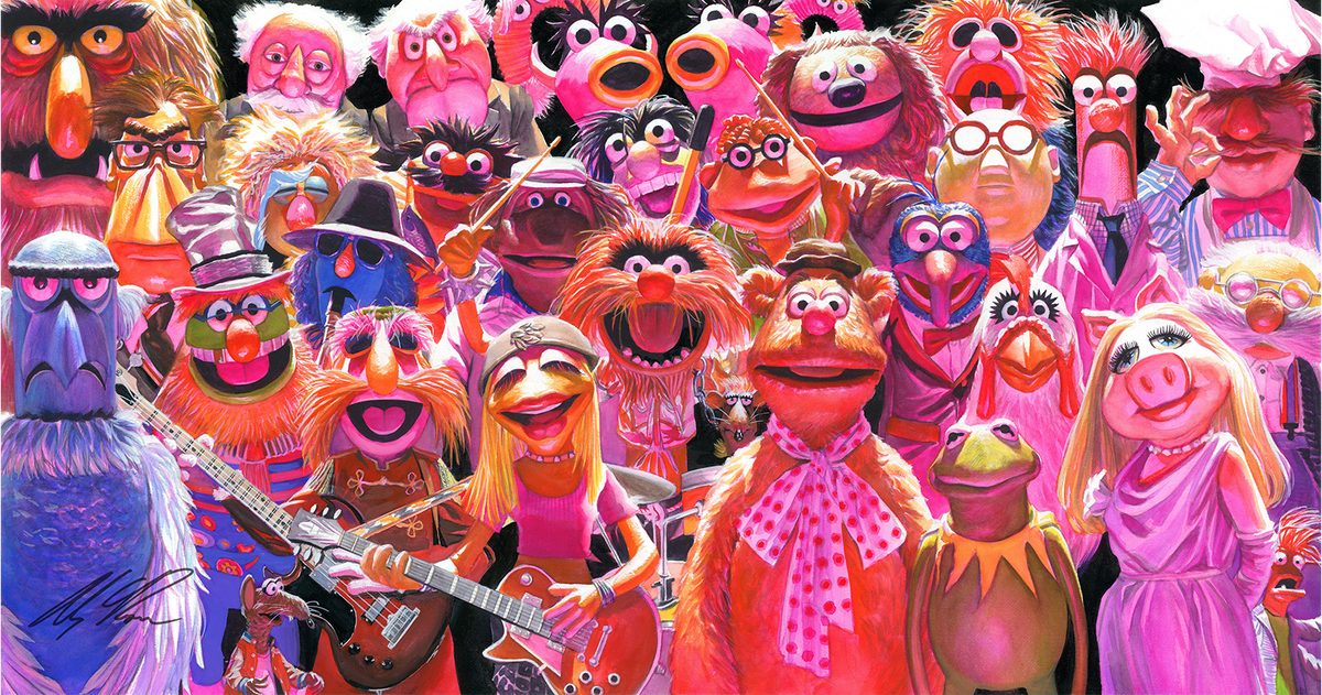 The Muppet Show Disney (Art Print)
