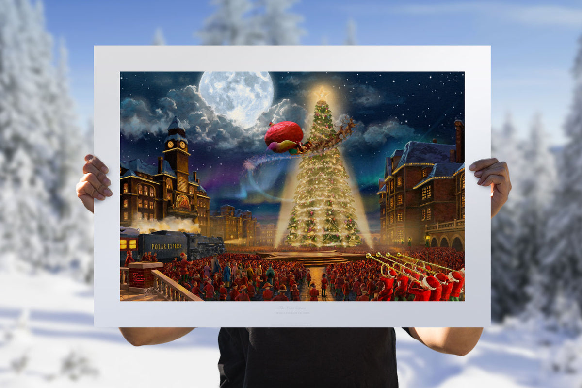 The Polar Express Santa Claus (Art Print)
