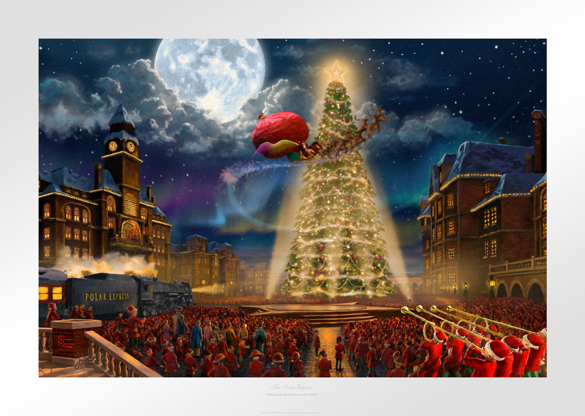 The Polar Express Santa Claus (Art Print)