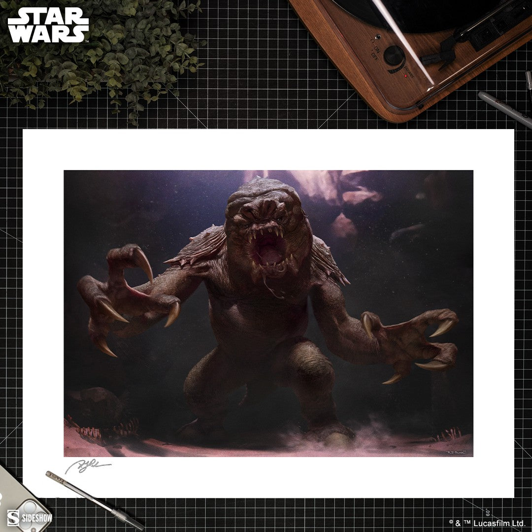 The Rancor Star Wars (Art Print)
