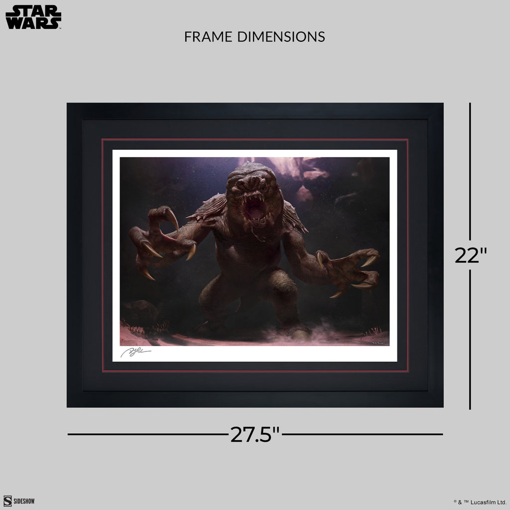The Rancor Star Wars (Art Print)