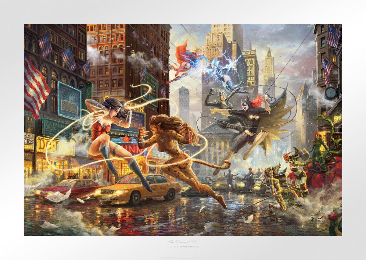 The Women of DC (Art Print)