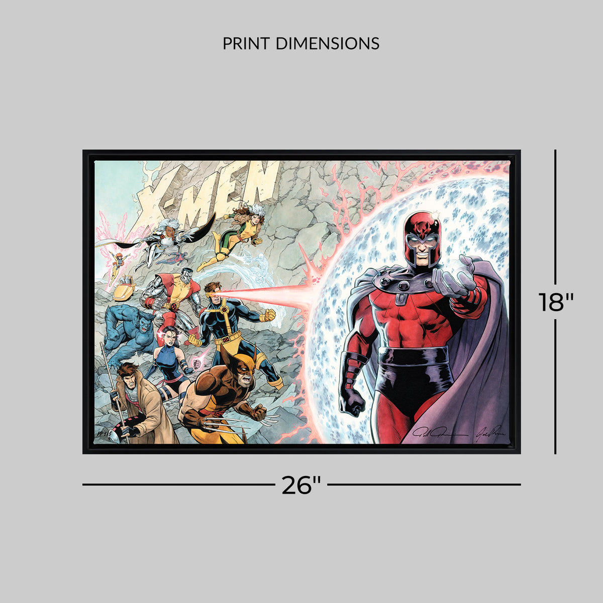 The X-Men #1 Tribute Marvel (Art Print)
