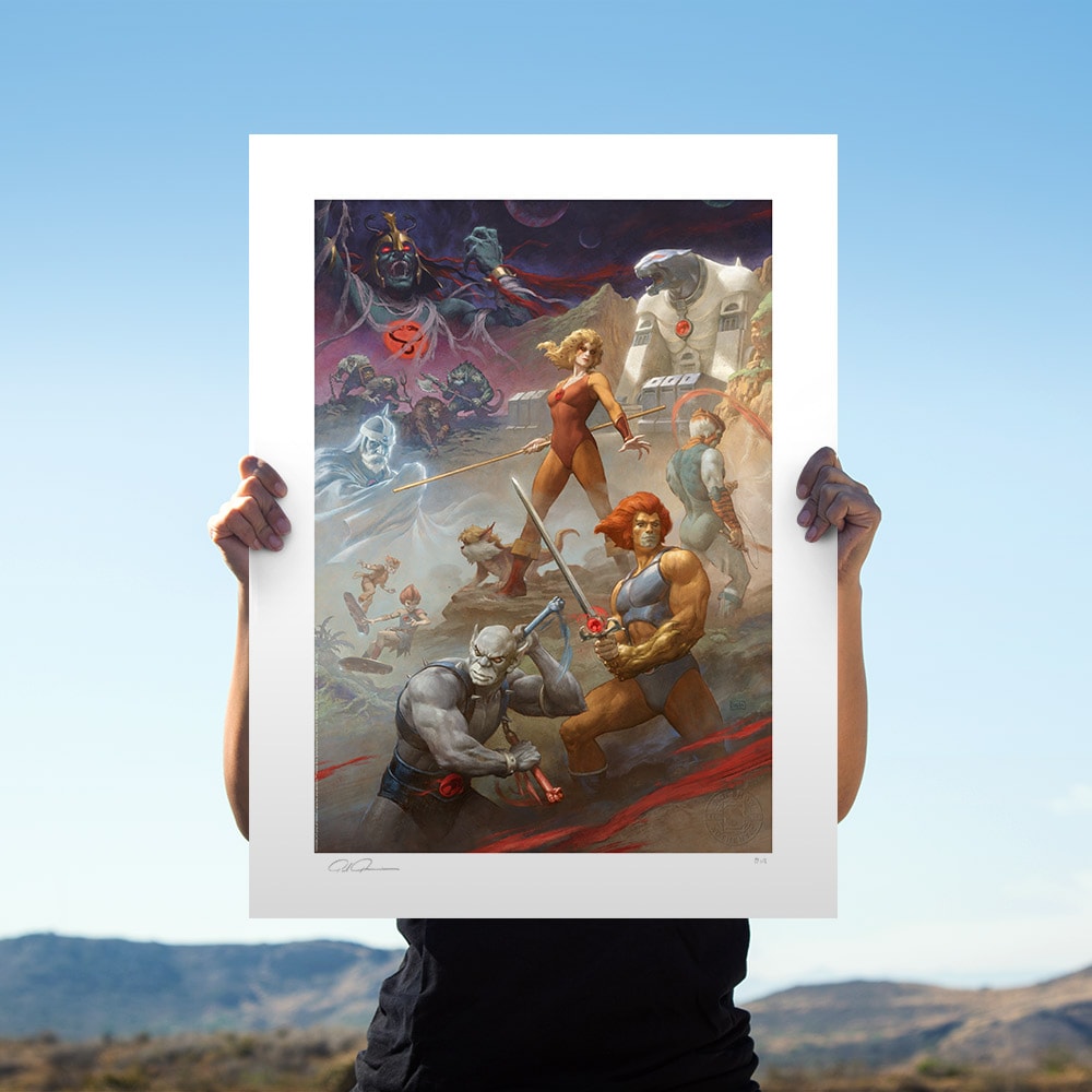 ThunderCats, Ho! Lion-O Mumm-Ra Cheetara Panthro (Art Print)