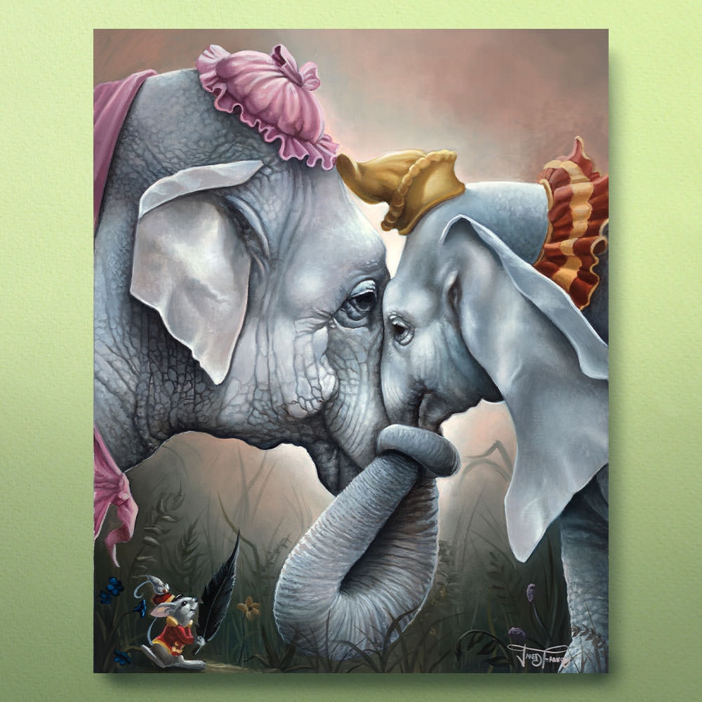 Together at Last Disney Dumbo (Art Print)