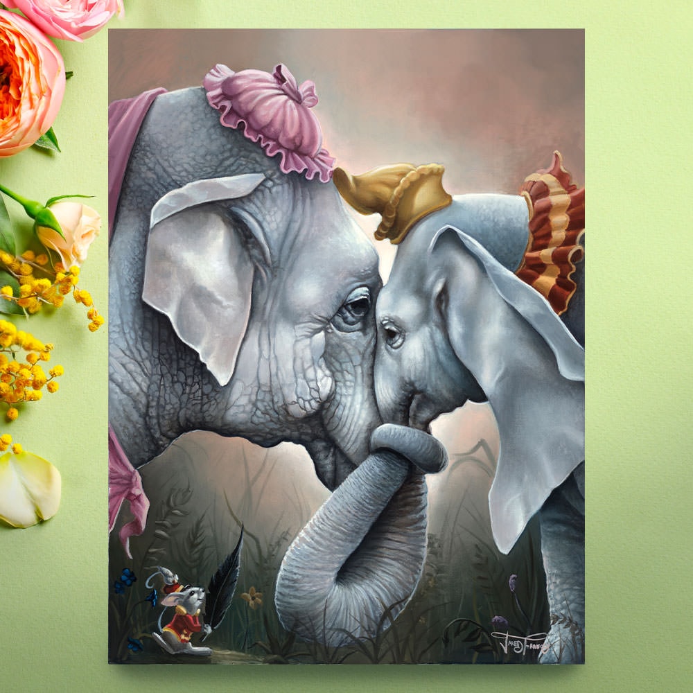 Together at Last Disney Dumbo (Art Print)