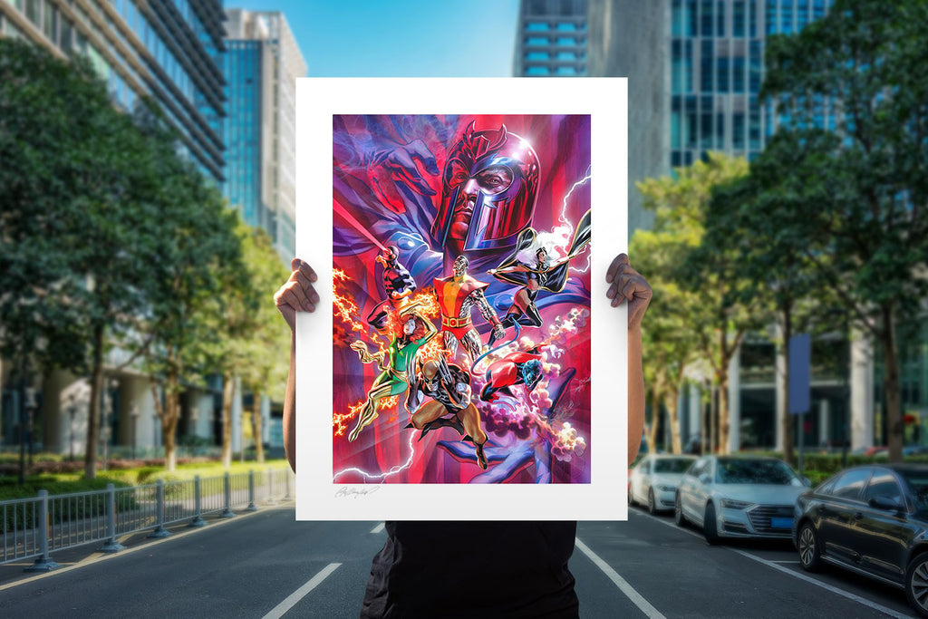 Trial of Magneto Marvel (Art Print)