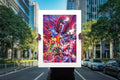 Trial of Magneto Marvel (Art Print)
