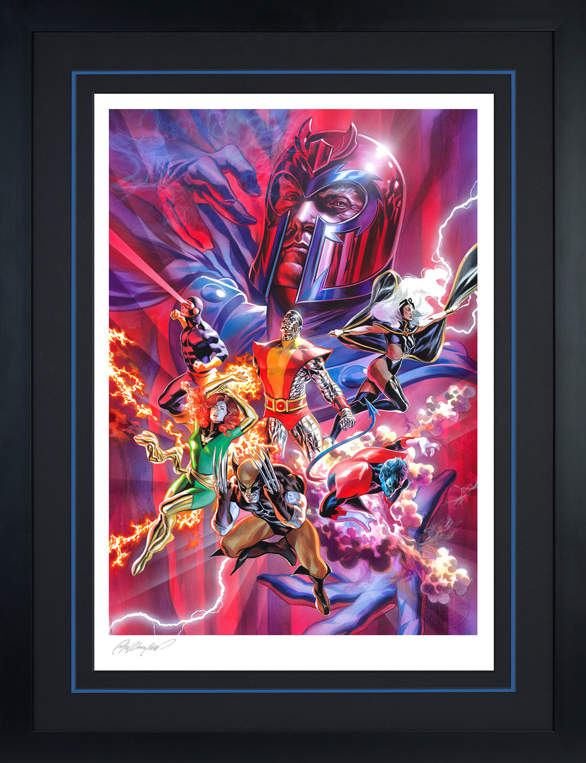 Trial of Magneto Marvel (Art Print)
