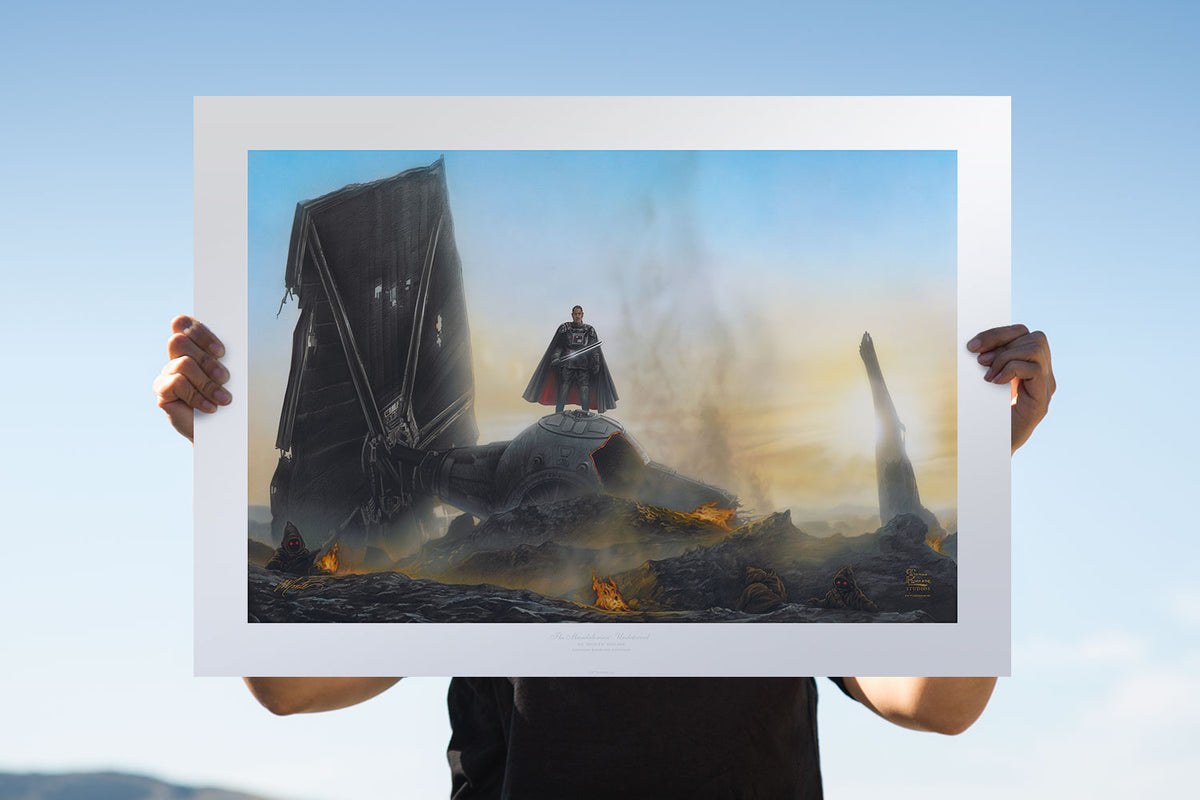 Undeterred Moff Gideon (Art Print)