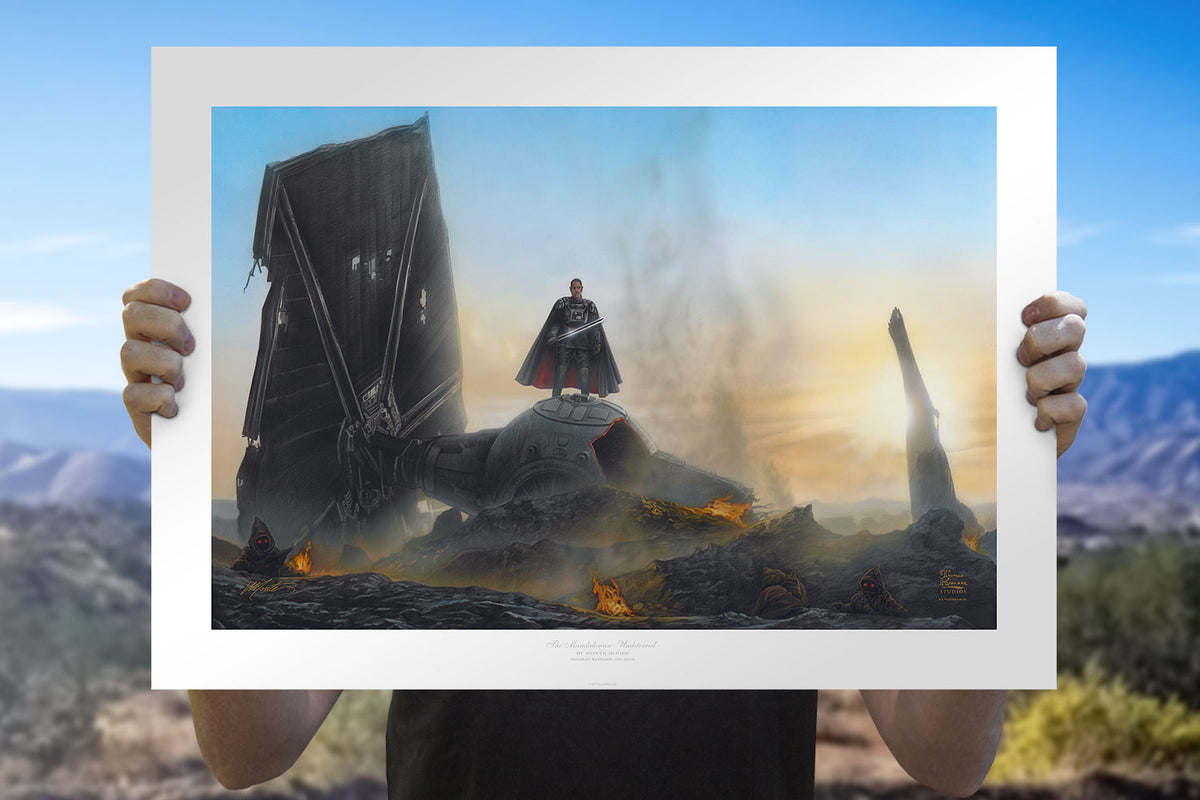 Undeterred Moff Gideon (Art Print)
