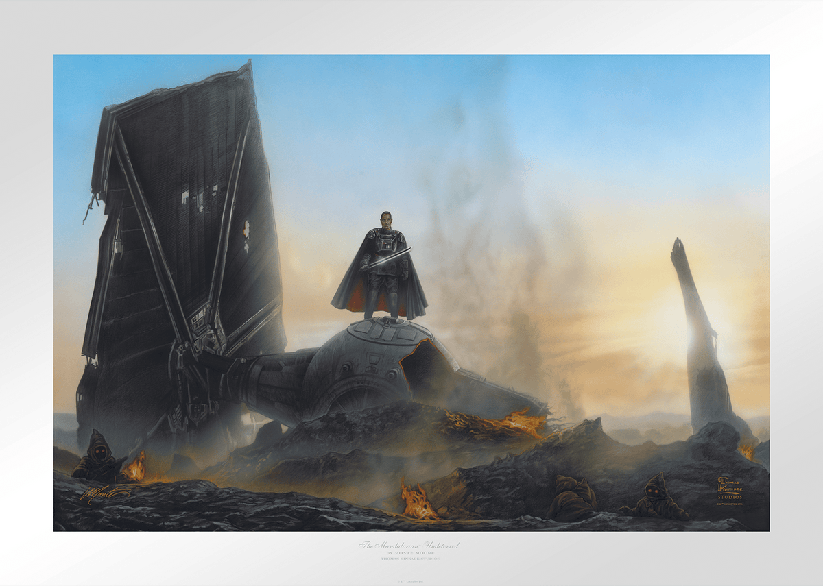 Undeterred Moff Gideon (Art Print)