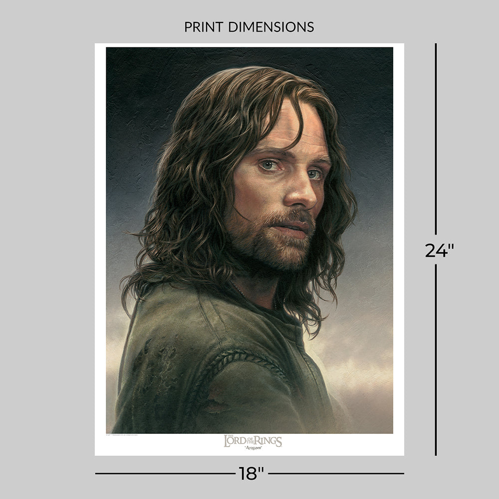 Aragorn The Lord of the Rings (Art Print)