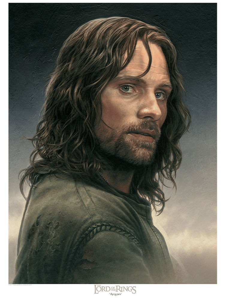 Aragorn The Lord of the Rings (Art Print)